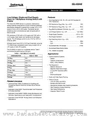 ISL43840IR datasheet pdf Intersil
