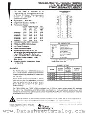 TMS416409A datasheet pdf National Semiconductor