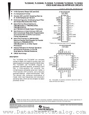 TLC32044M datasheet pdf Texas Instruments