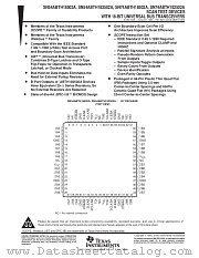 SN54ABTH182502AHV datasheet pdf Texas Instruments