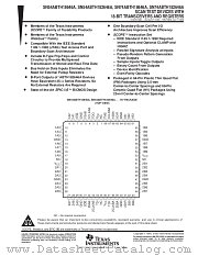 SN54ABTH182646AHV datasheet pdf Texas Instruments