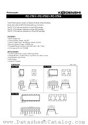 PC-17K4 datasheet pdf Kodenshi Corp