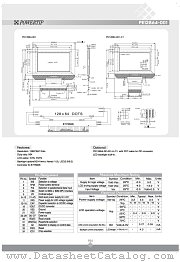 PE12864-001 datasheet pdf Powertip Technology