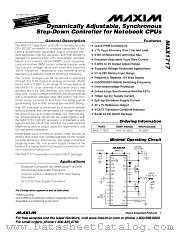 MAX1717EEG datasheet pdf MAXIM - Dallas Semiconductor