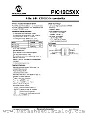 P12C508 datasheet pdf Microchip