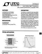 LTC1064-2C datasheet pdf Linear Technology