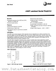 41KP datasheet pdf Agere Systems