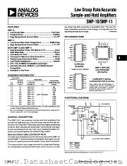 SMP11G datasheet pdf Analog Devices