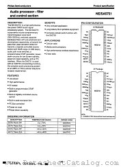 NE5751 datasheet pdf Philips