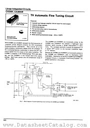 CA3064 datasheet pdf RCA Solid State