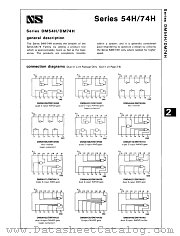 DM54H71 datasheet pdf National Semiconductor
