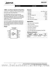 HA9P5101-9 datasheet pdf Intersil