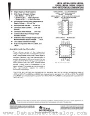 LM139AFK datasheet pdf Texas Instruments