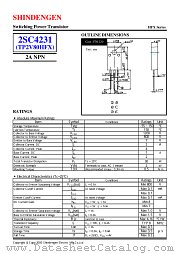 2SC4231 datasheet pdf Shindengen