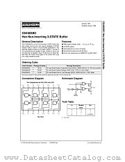 CD4503 datasheet pdf Fairchild Semiconductor