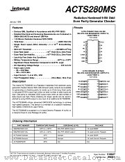 ACTS280HMSR datasheet pdf Intersil