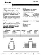 ACS14KMSR-03 datasheet pdf Intersil