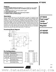AT16646F-25XC datasheet pdf Atmel