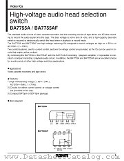 BA7755A datasheet pdf ROHM