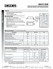 BAV116-7 datasheet pdf Diodes