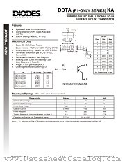 DDTA113 datasheet pdf Diodes