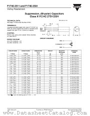 F1740-410-3511 datasheet pdf Vishay