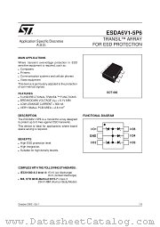 DSDA6V1-5P6 datasheet pdf ST Microelectronics