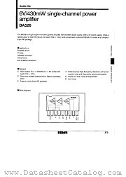 BA526 datasheet pdf ROHM