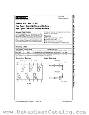 MM74C907N datasheet pdf Fairchild Semiconductor
