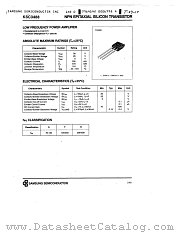 KSC3488 datasheet pdf Samsung Electronic