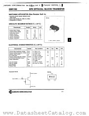 KSR1102 datasheet pdf Samsung Electronic