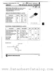 KSR2201 datasheet pdf Samsung Electronic