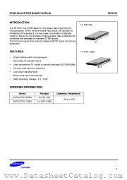 S5T0167X01-D0B0 datasheet pdf Samsung Electronic