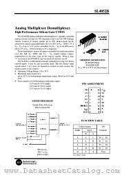 SL4052B datasheet pdf System Logic Semiconductor
