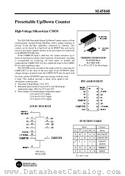SL4516BD datasheet pdf System Logic Semiconductor