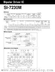 SI-7230M datasheet pdf Sanken