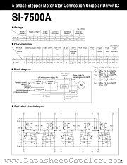 SI-7500A datasheet pdf Sanken