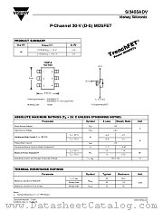 SI3455ADV-T1 datasheet pdf Vishay