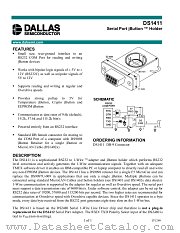 DS1411DB-9 datasheet pdf MAXIM - Dallas Semiconductor