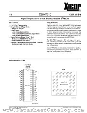 X28HT010D-25 datasheet pdf Xicor