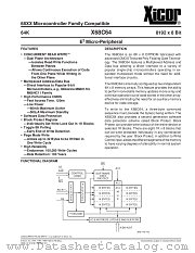 X68C64S datasheet pdf Xicor