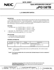 UPG158TB-E3 datasheet pdf NEC