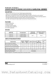 UVS-312A datasheet pdf Unity Opto Technology