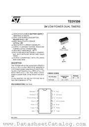 TS3V556I datasheet pdf ST Microelectronics