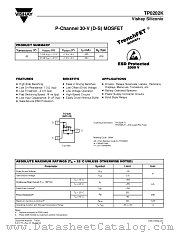 TP0202K-T1-E3 datasheet pdf Vishay