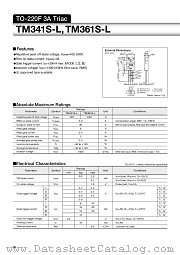 TM341S-L datasheet pdf Sanken