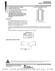 SN74CBT3245ADGV datasheet pdf Texas Instruments