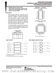 SN54ALS03BFK datasheet pdf Texas Instruments