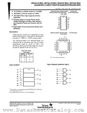 SN54ALS1000AJ datasheet pdf Texas Instruments