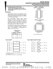 SN54F38J datasheet pdf Texas Instruments